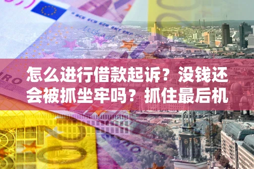 北京怎么进行借款起诉？没钱还会被抓坐牢吗？抓住最后机会！
