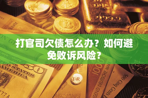 北京打官司欠债怎么办？如何避免败诉风险？