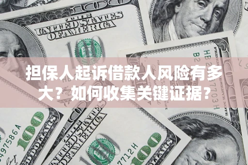 北京担保人起诉借款人风险有多大？如何收集关键证据？